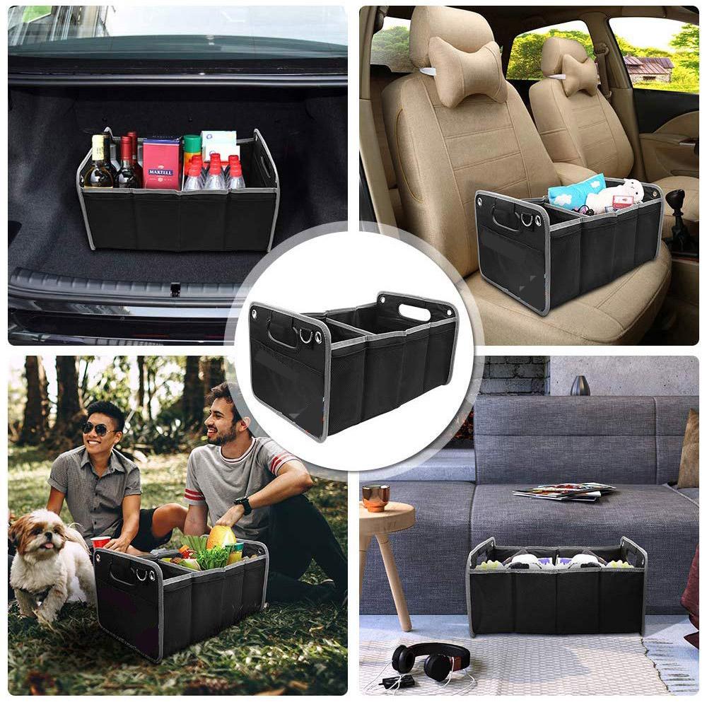 Universal Car Trunk Organizer Box Folding Collapsible Storage Bag Cargo Container Stowing Tidying for BMW X3 X5 E39 E46 E60 E90
