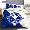 Waldhof Mannheim 07 Pattern Bedding Home Decoration Birthday Gift (1 * Duvet Cover + 2 * Pillowcase, Without Core)