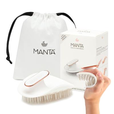 Brosse à Cheveux Brosse Blanche Originale Dames Massage du Cuir Chevelu Brosse pour le Cuir Chevelu Massage du Cuir Chevelu Hommes