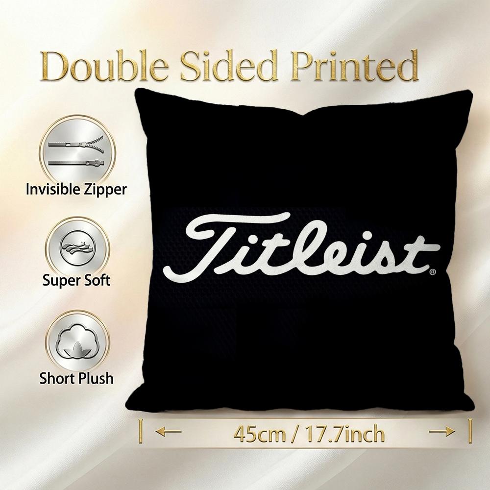 Brand Titleist Cushion Cover 1Pcs Decorative Covers Soft Cushion Case For Sofa Couch Decor 40X40 45X45 Pillowcases