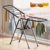 Foldable Wing-Shaped Clothes Drying Rack for Indoor/Outdoor Use