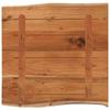 VidaXL Table Top 60x60x2.5 Cm Square Solid Acacia Wood, Square Table Top, Dining Table Top, Plank of 370618