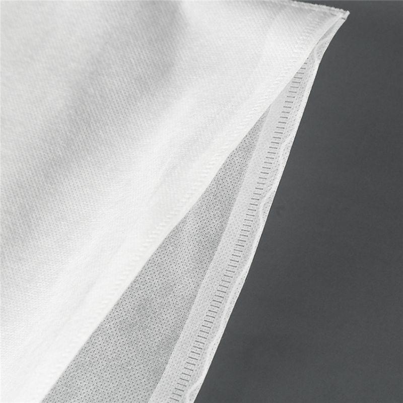 AEE2-100Pcs Non-Woven Shoe Dust Covers Dustproof Drawstring Clear Storage Bag Travel Shoes Bag Home Organization