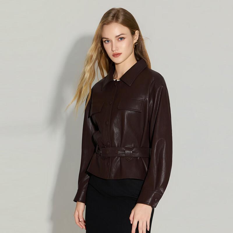 

Женская приталенная осенне-зимняя куртка с акцентом на талии XL