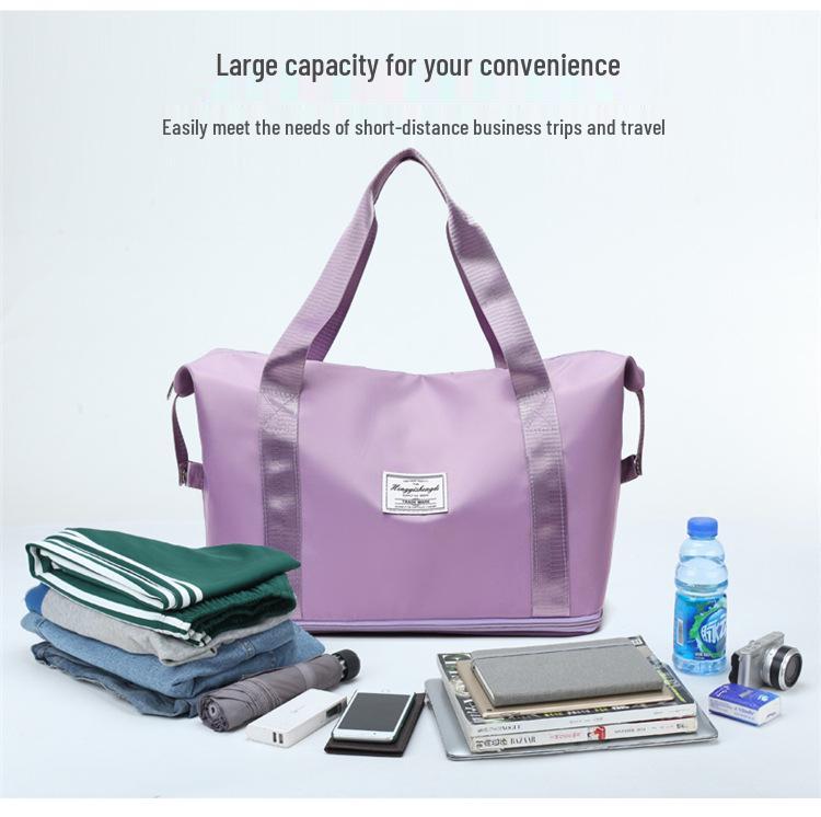 Large Capacity Yoga & Fitness Sports Bag with Dry/Wet Separation & Customizable Logo
