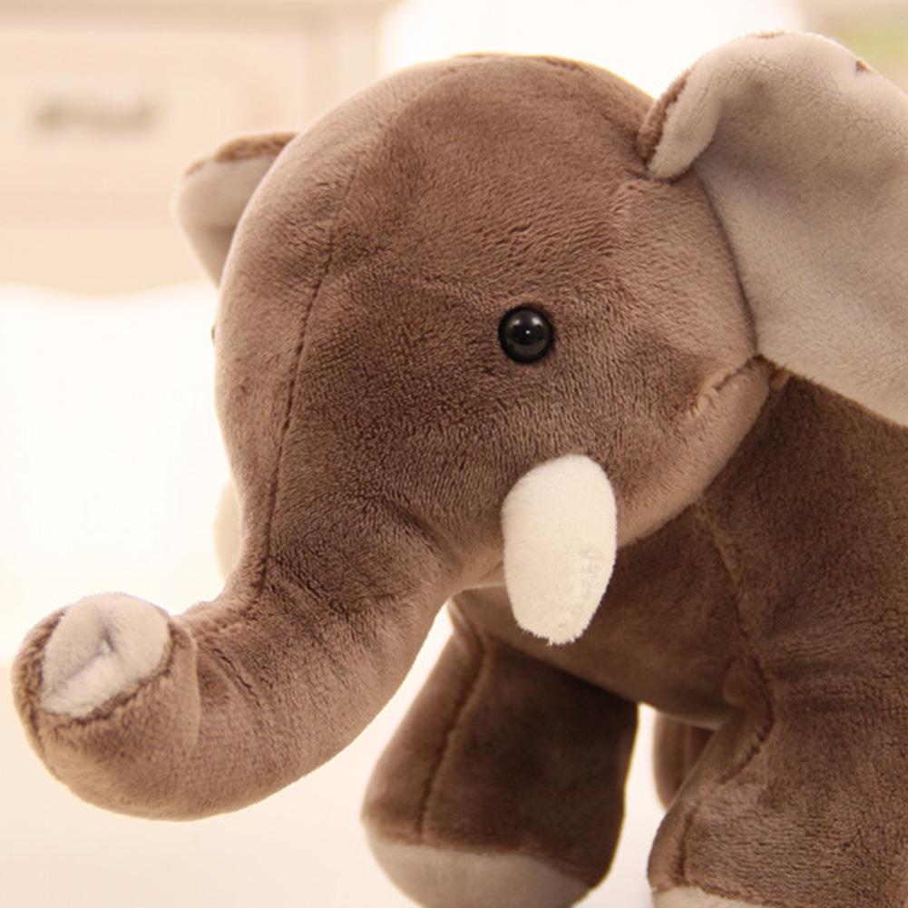 Cute Large Stuffed Plush Toy Simulation Elephant Doll Throw Pillow Birthday Christmas Gift