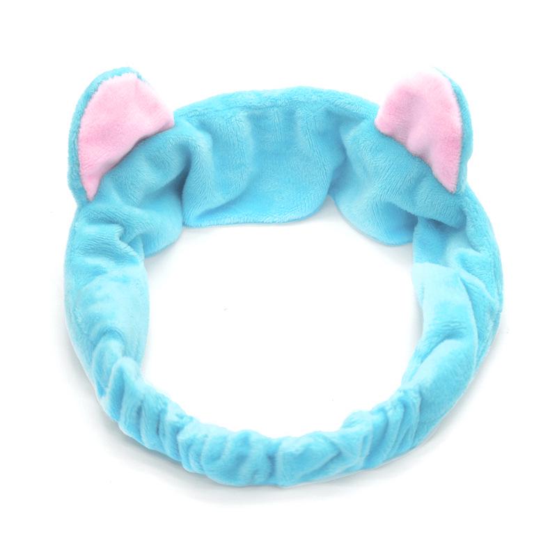 Cute Makeup Face Wash Turban Headband Women Girls Washing Hair Head Bands Accessories Make Up Hairband Headdress Scrunchie