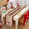 Christmas Gnome Table Runner Christmas Decorations for Home 2026 Cristmas Table Cover Navidad Noel Gift New Year 2026 Tablecloth