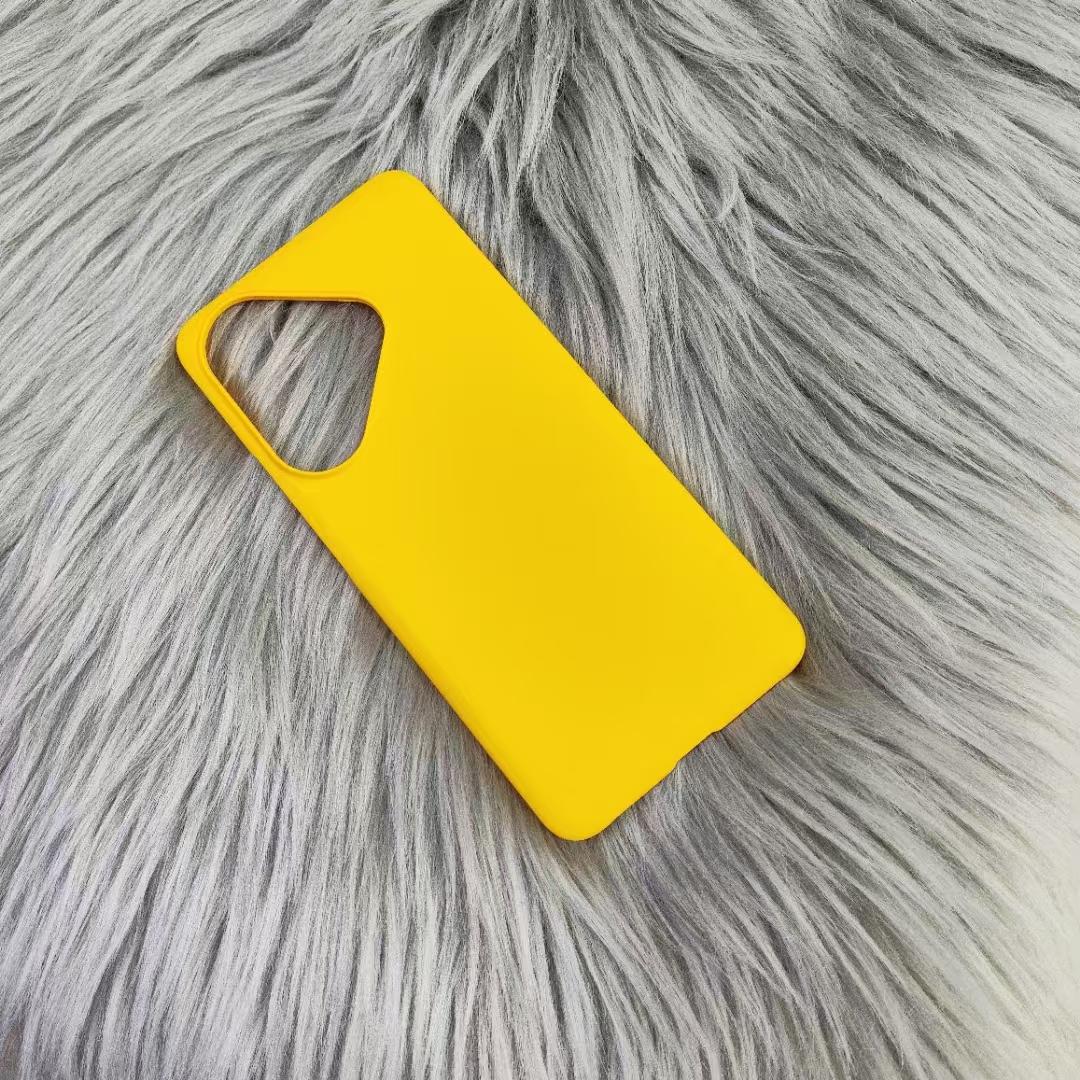 

Простой матовый жесткий противоударный чехол для телефона из ПК для Redmi 12 6,79 , 13 6,79 , Redmi 14C 6,88 задняя крышка Redmi 13 жёлтый