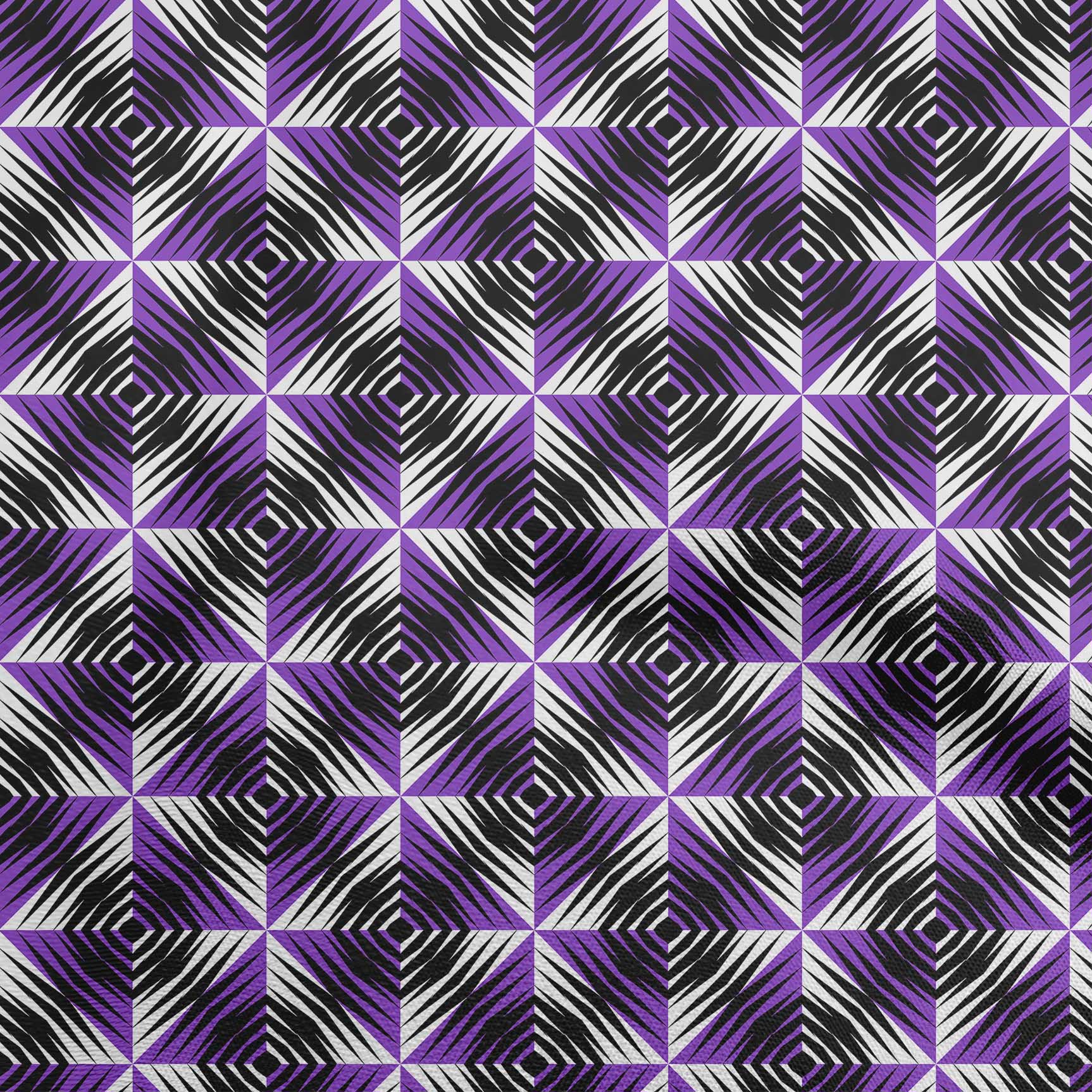 

oneOone Cotton Poplin Dark Gray Fabric Abstract Geometric Fabric For Sewing Printed Craft Fabric By The Yard 42 Inch 42 Inch Wide - Viscose Chiffon фіолетовий