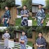 Pánské tradiční japonské kimono - Nežehlivé, Ideální na cestování a fotografování