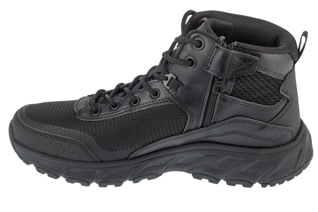 Skechers Hillcrest 2.0 - Woodrock Peak, Mens Black Trekking Shoes