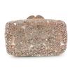 Luxus Weiße Klare Abendtaschen Kristall Braut Clutch WHTUOHENG Damen Diamant Abschlussball Minaudiere Damen Handtaschen Abend Handtaschen