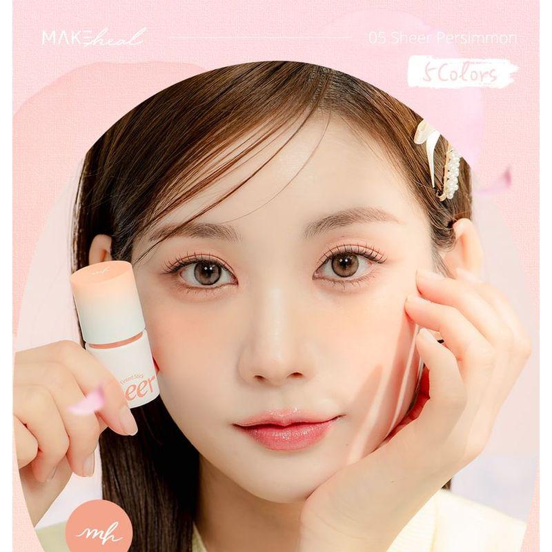 MAKEheal - Tinted Sheer Stick - 5 Colors