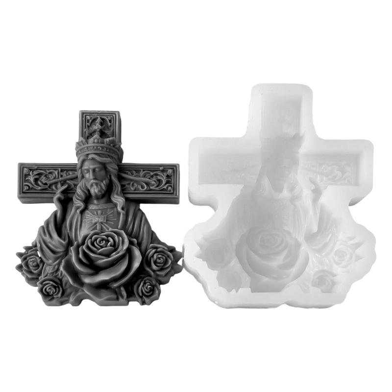 Halloween Mould Silicone Molds Castings Molds Religious Theme Plasters Molds Craft Supplies