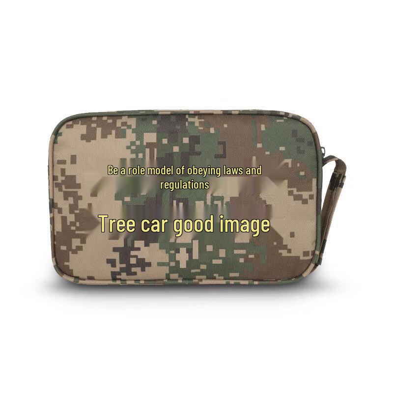 Digital Camo Driving & Travel Document Bag