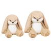 Large Angry Rabbit Plush Toy Soft Stuffed Animal Kawaii Fluff