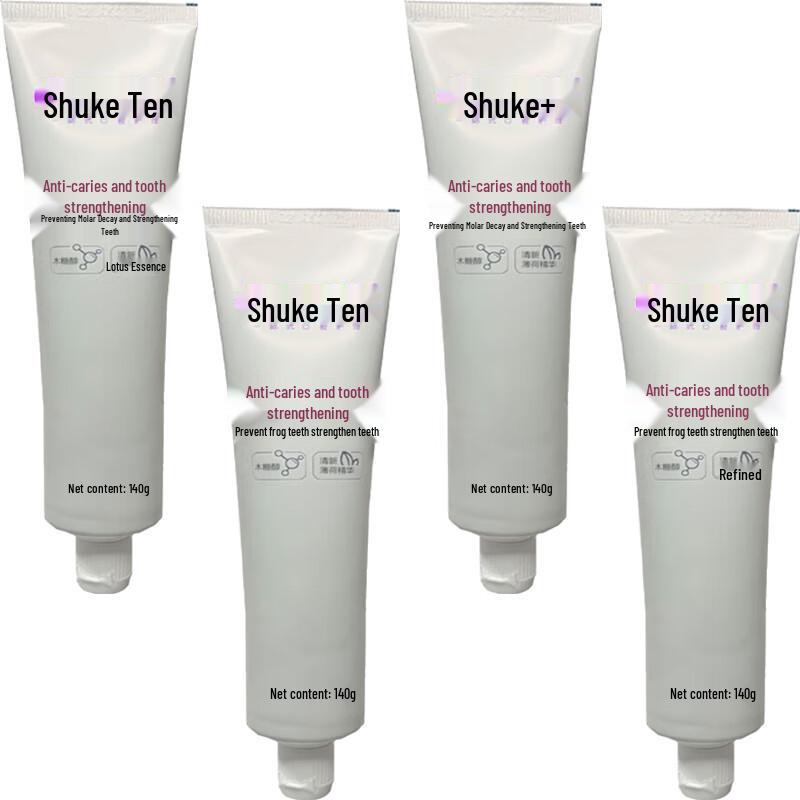 

Shuke Anti-Cavity & Strengthening Toothpaste (140g x 4 Pack)