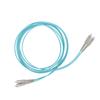 Multimode Duplex Fiber Optic Cable SC UPC SC UPC 50 125 MM OM3 10 Gigabit 3 Meters
