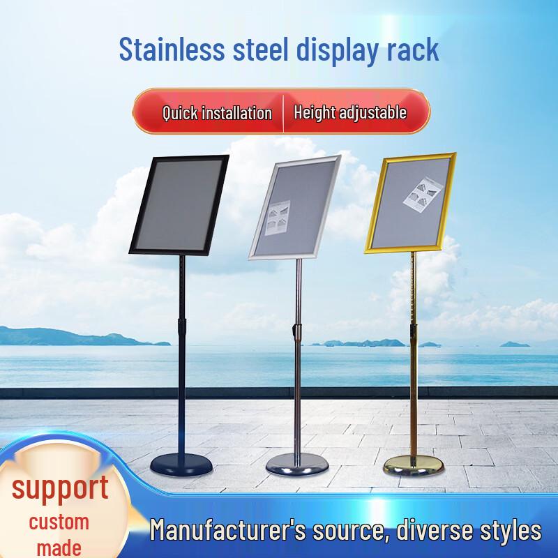OEING A3 Stainless Steel Display Sign Stand