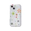 Candy Star Applicable iPhone17Pormax Transparent Phone Case 12 All Inclusive 16/13 Apple 14 Cute 15