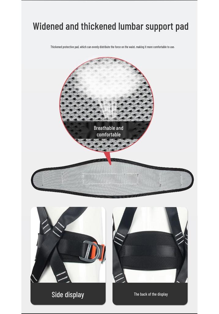 Five-Point Full Body Fall Protection Safety Harness for Electricians
