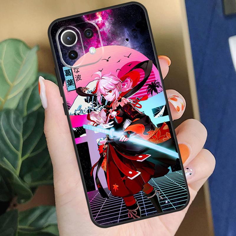 

Чехол Genshin Impact Каэдэхара Казуха для Xiaomi 15 14 Ultra 13T 14T 15T Pro 17 Pro Max POCO F8 F7 F5 F6 X5 X6 X7 Pro Coque Xiaomi 15 Ultra