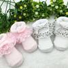 Infant Baby Girl Lace Ruffle Frilly Ankle Socks Sweet Princess Soft Cotton Socks