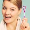 Plastic Tongue Scraper For Adults Tongue Cleaner Oral Care Brush To Keep Fresh Breath And Improve Oral Hygiene