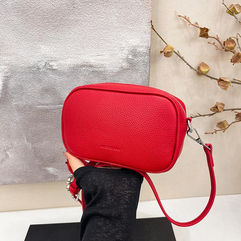 Premium Texture Simple Casual Shoulder Bag Women's 2025 Summer New Versatile Messenger Small Square Bag