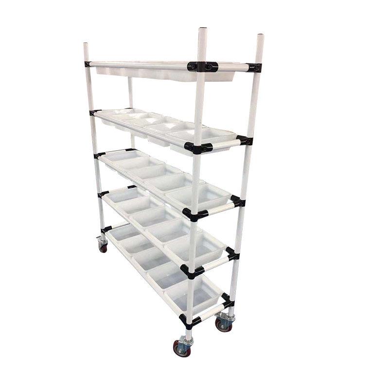 E-commerce Warehouse Picking Cart - Multi-layer Sorting & Organizing Basket Trolley
