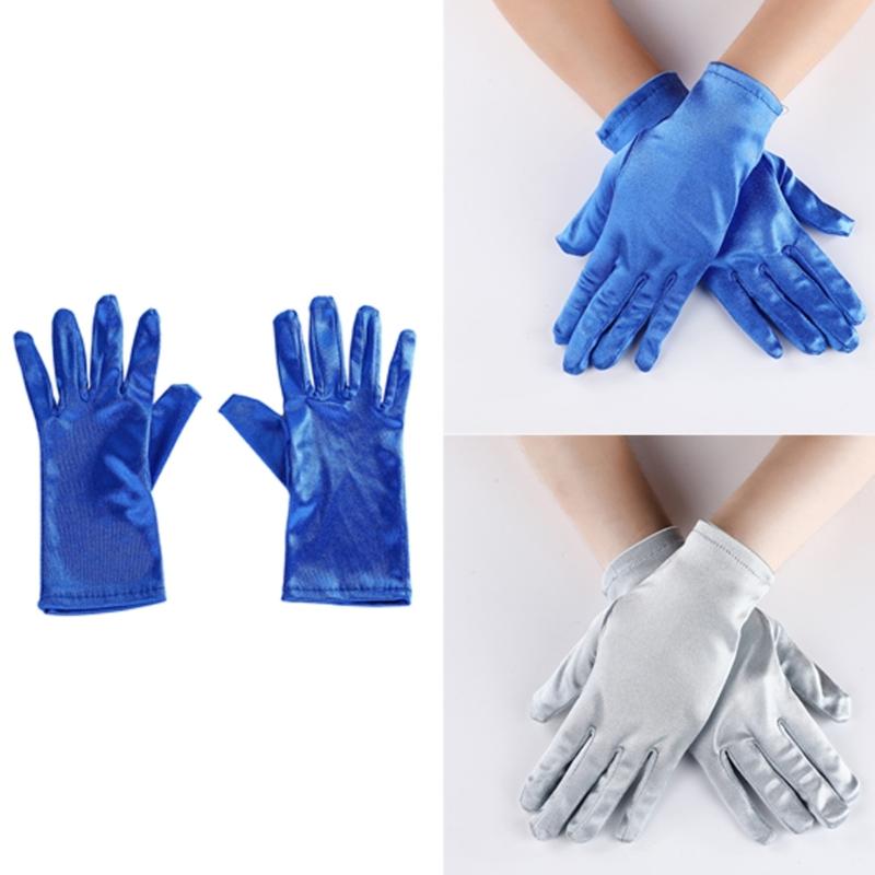Kurze Handschuhe für formelle Veranstaltungen, Party-Kostümhandschuhe, elegante Zeremonienhandschuhe, Erwachsenen-Unisex-Bühnenauftritte, Handhandschuhe