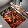 Santa Claus Christmas Coca-Cola suitable as a non-slip mat for the living room or bedroom sofa