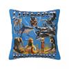 Italian Brainrot Men Women Unisex Funny Meme Pillow Cover Novelty Pillow Case For Home Decor Cushion Cover Soft Pillowcases