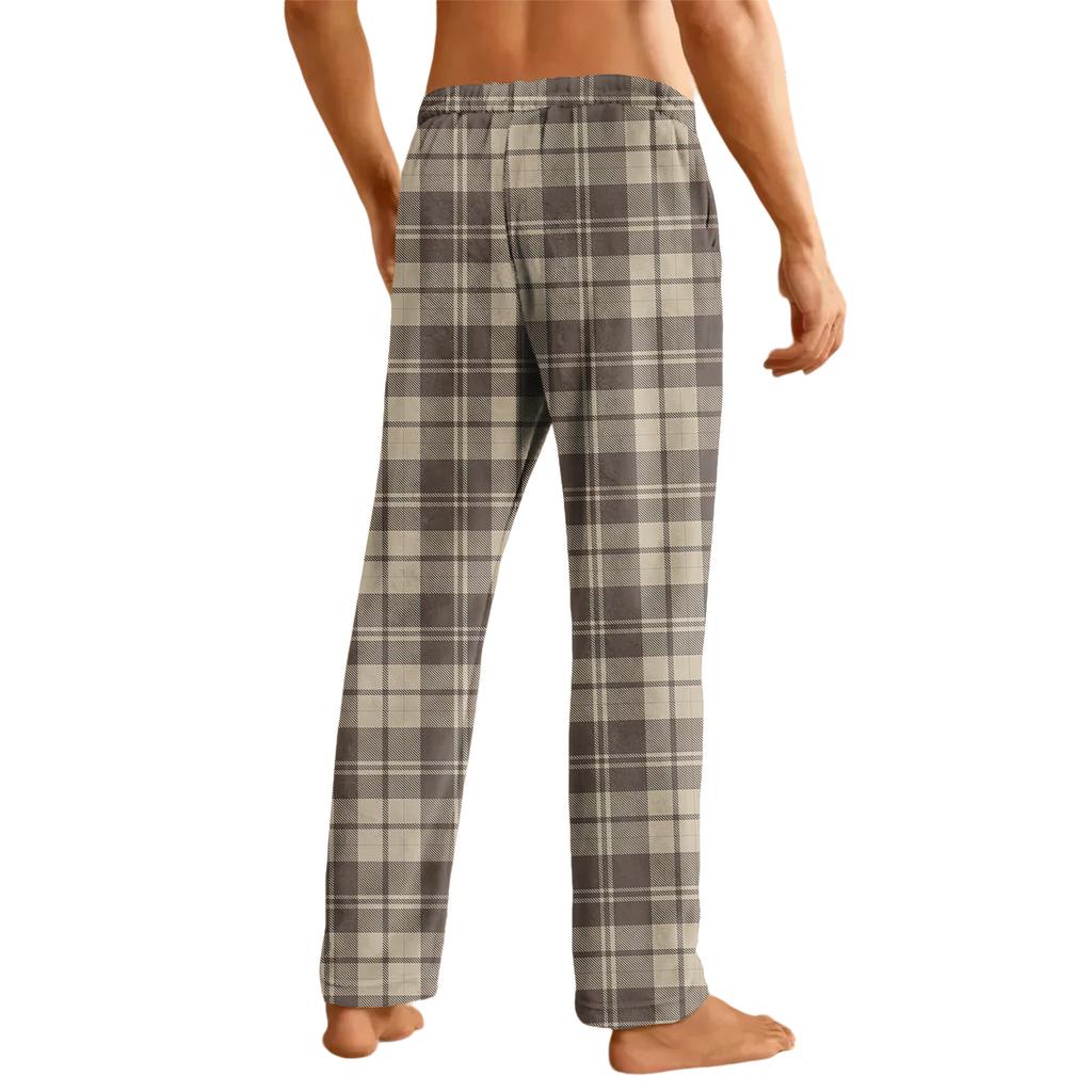 Men's Home Soft Pajama Pants Drawstring With Pockets Casual Sports Pants