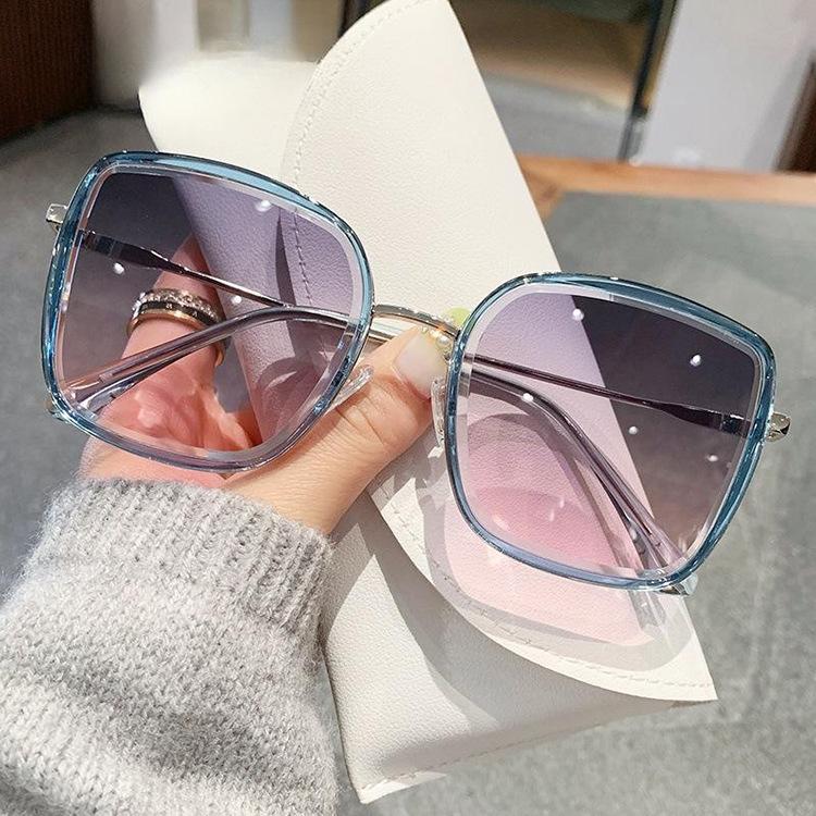Oversized Sunglasses Women UV400 Protection Big Frame Square Sun Glasses for Outdoor Travel Party Driving Fashion Shades
