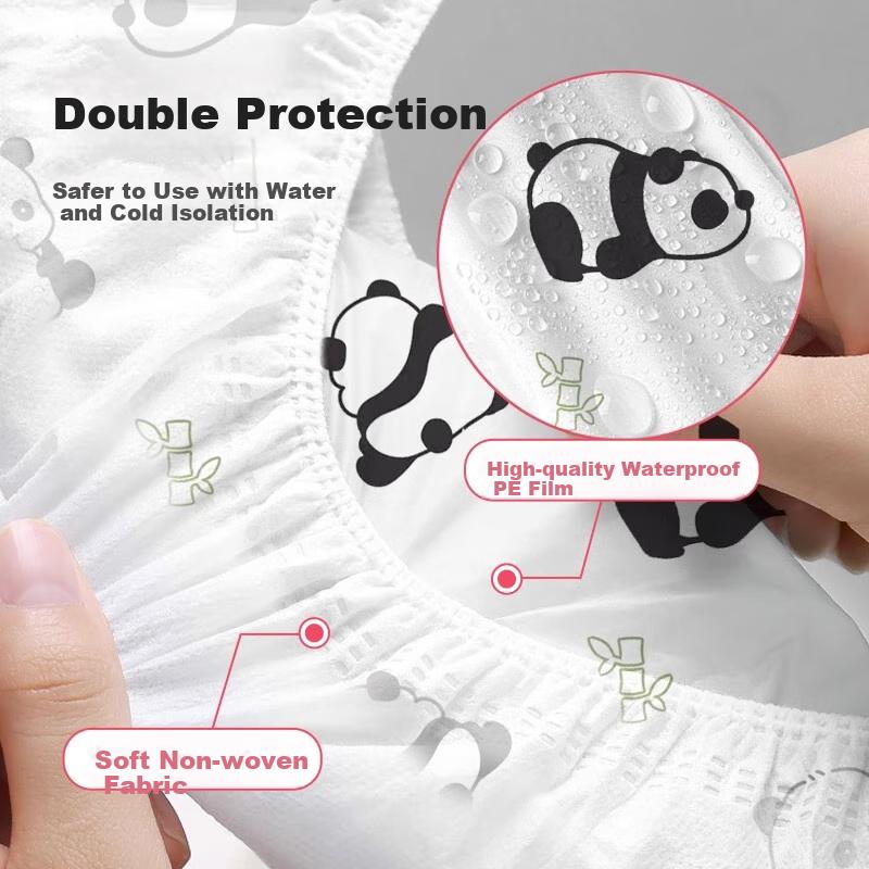 Disposable Toilet Seat Covers, Extra Large And Thick, Individually Wrapped, Double-Layered, Large-Size Toilet Seat Protectors