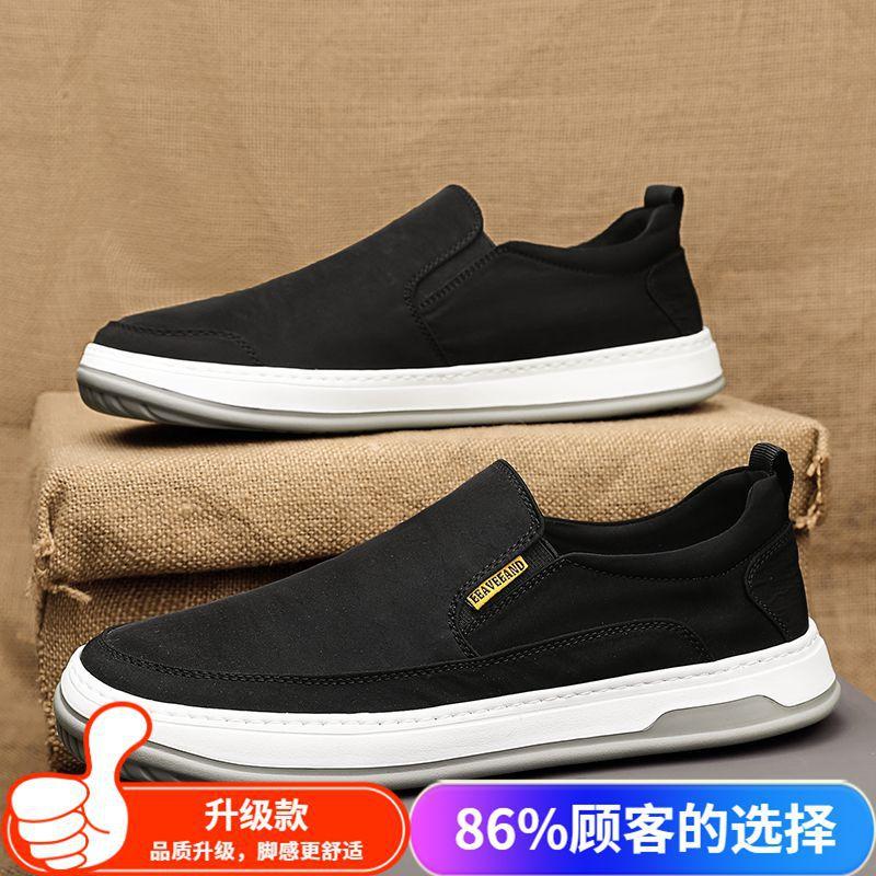 Canvas men's shoes ****** and autumn 2025 new summer breathable casual board shoes men's s**t-soled old ******* cloth shoes