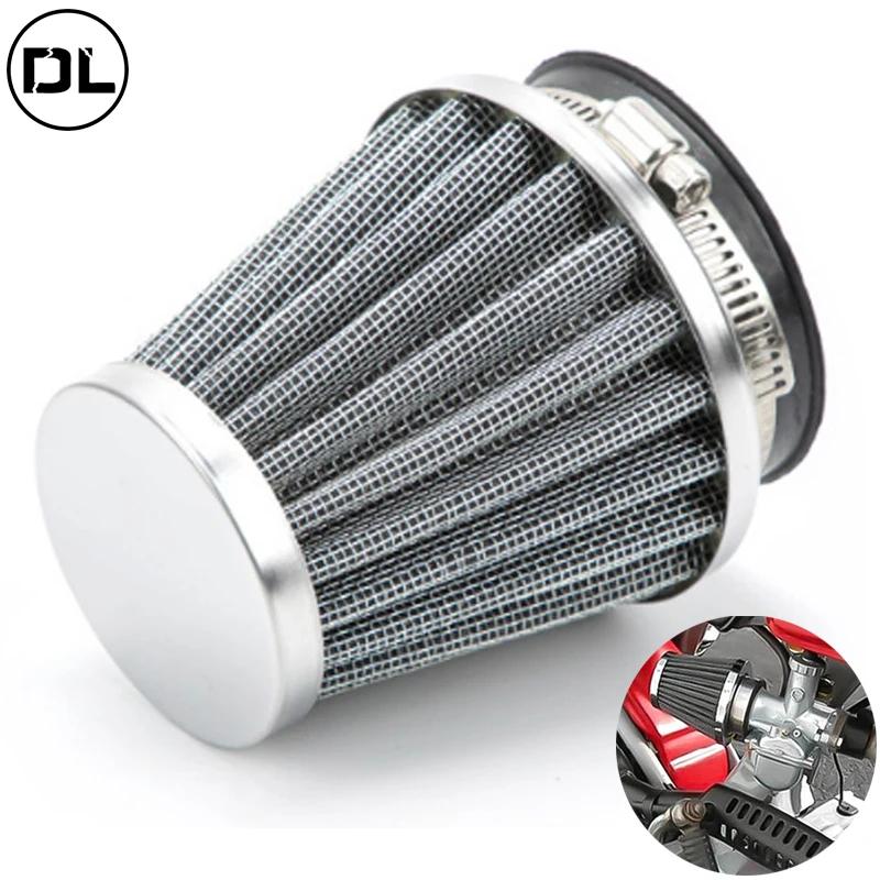 1PC Universal 35-60mm Motorcycle Tapered Air Filter Cleaner Dirt Pit High Air Flow Filter Moto Conical Air Filter Dirt Cleaner