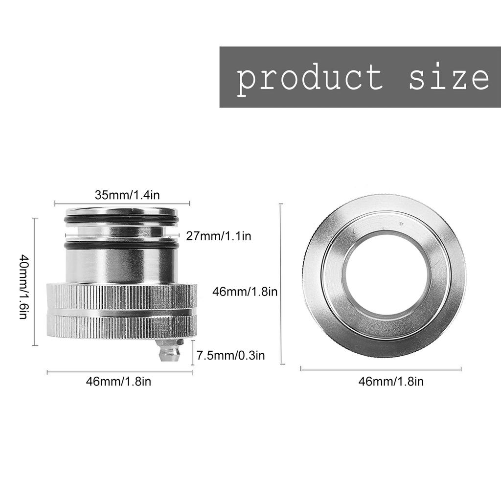 Radlager-Schmierwerkzeug Professionelle Fettpresse Schwerlast-Aluminiumlegierung für UTV ATV Sportsman 35mm Lager