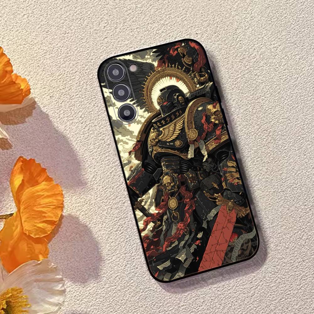 Game W-Warhammer-ES 40k Phone Case Black Silicone Soft For Samsung Galaxy A73,A72,A71,A70,A53,A52,A51