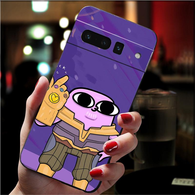 Phone Case for Google Pixel 7 Pro 7 6A 6 Pro 5A 4A 3A Pixel 4 XL Pixel 5 6 4 3 XL 3A XL 2 XL Cute Cartoon Ketnipz Case Funda