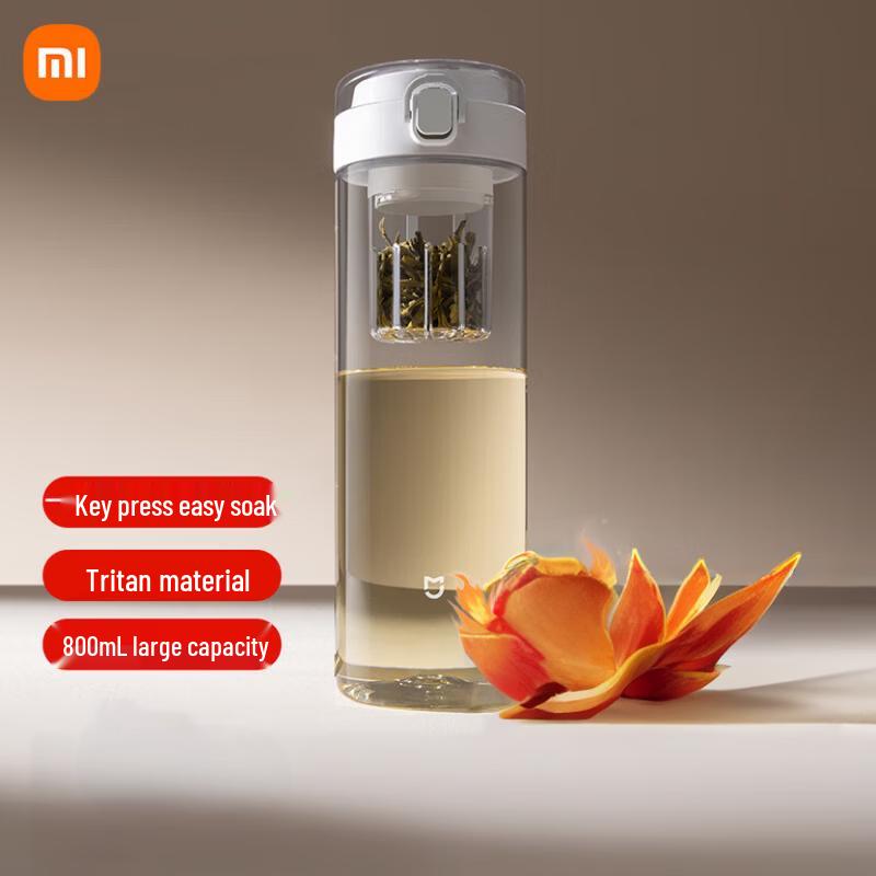Магнитная бутылка-заварник Xiaomi 800 мл