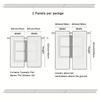 2Pcs Black Butterfly & Floral Print Curtains - Semi-Transparent Polyester, Rod Pocket Style, Soft Light Filtering For Living Roo