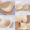Fashion Strapless Underwear Women's Small Chest Gathered Non-slip Bra Seamless Thin Summer Front Buckle Invisible No Steel Ring Bra