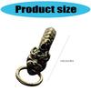 Carved Loong Keychains For Keys Or Small Items for Kids Teens Adults Portable and Versatile Metal Keyrings Brass