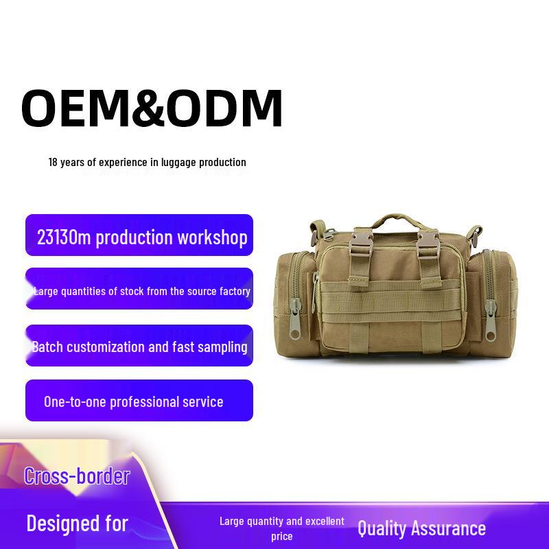 Spot Men's 3P Magic Multifunctional Tactical Waist Bag - Second Gen, Outdoor, Cycling, Shoulder & Mobile Phone Bag