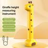 Kids Digital Height Measuring Device Cartoon Giraffe Cordless Height Stadiometer Portable Accurate Smart Children Adults Height Measurement Scale Tool