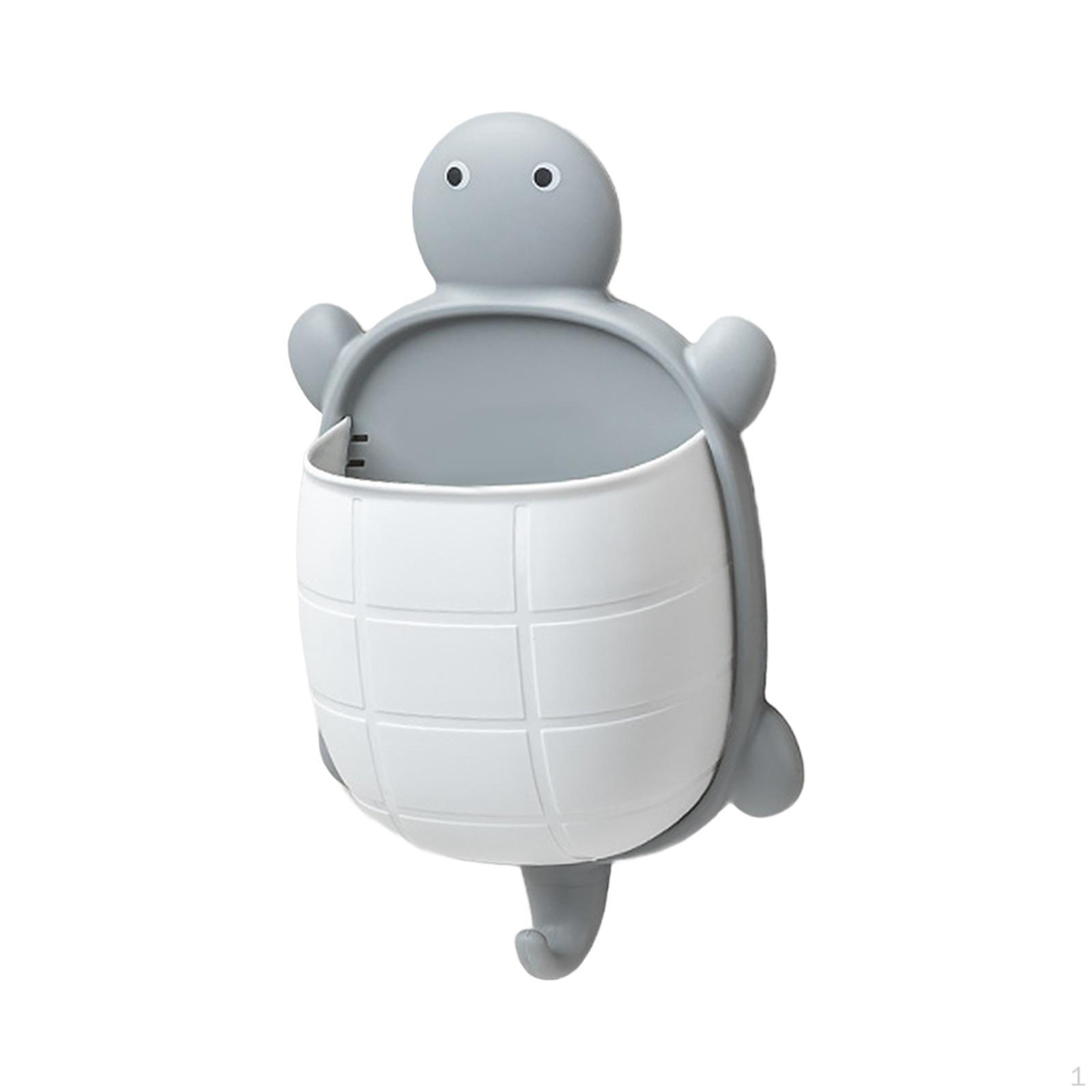 Bathroom Organizer Set with Cute Animal Design серый