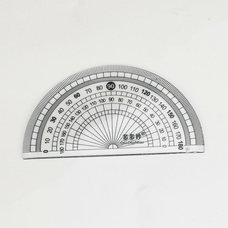 Student Ruler Set: 20cm Straight & Triangle Rulers for Exams and Stationery